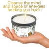 MAGNIFICENT101 Law of Attraction Tribe Pure White Sage Smudge Candle for House Energy Cleansing, Banishes Negative Energy I Purification and Chakra He