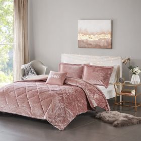 Velvet Duvet Cover Set (Color: as Pic)